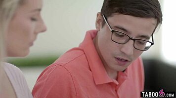 busty milf piano teacher bunny madison gave incentive to her young student