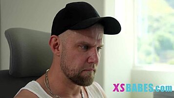 Coach spies on tiny teen's spicy actions 😏