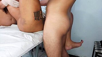 Why is the doctor fucking two nurses?