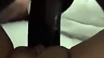 Teen 18 records lover's dick fucking her swollen pussy while boyfriend at school