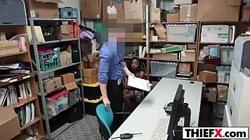 Daya Knight Pays With Her Boobs In Office Encounter