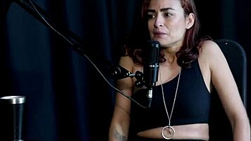 safada shows her blowjob and sucks bia's hot tits - kamilla werneck sheer red 😏