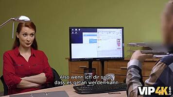 Isabella In Casting Interview For Loan