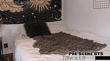 Does this good moaning brunette latina masturbate to orgasm with vibrator close-up - nicole luva?