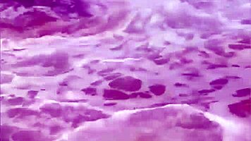 Young African Woman Flashes On The Beach