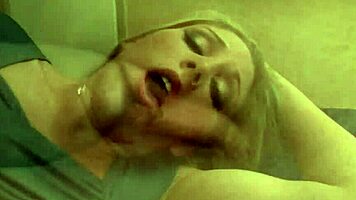 Blonde slut with small 18+ tits seduces the bbc and gets a cumshot in her mouth 😜