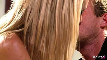 i hard fucked fitnes model with small ass n big tits b4 facial at castin