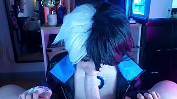 pervy ROOMmate wanted LUNA SNOW cosplay domination