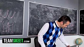 quiet girl blossoms into a squirting fuck toy under teasing instruction