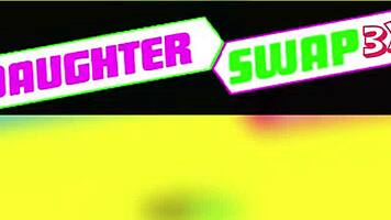 Genius teens Nikole Nash and Spencer Bradley in intense group action