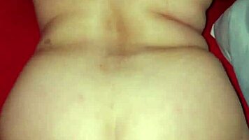 Dominican bbw sucks chubby guy's cock gets fucked doggy