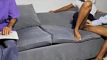 Hot 18 Year Old Latina Anal Creampie