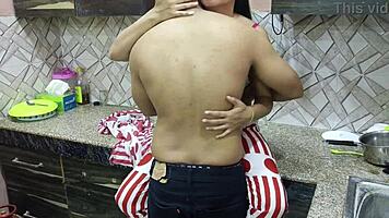 Saara Agrees in Kitchen.