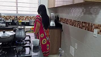 Hot Mature Latina Woman Gets Fucked By Young Interracial Stud In Bedroom