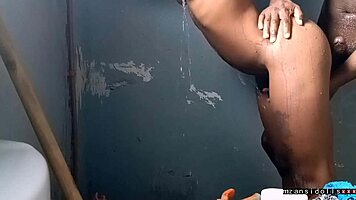 ebony babe gets passionately fucked by lover in wet encounter