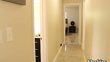 nookies house hack features lune luxe handling big black cock with blowjob and handjob