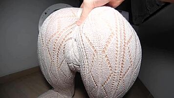 Stepsister seduced me with her round ass my big cock filled her juicy hole