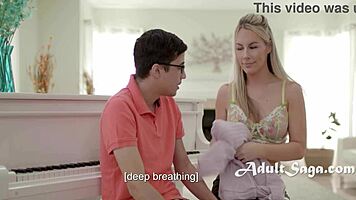 The piano blues vanished with the teacher's boobs