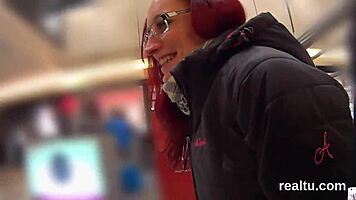 Flawless czech cutie teased in hypermarket and nailed in pov