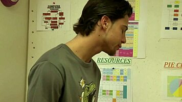 hey, wanna get into this office slut's pants?