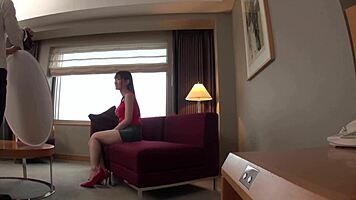 【極秘】高身長で巨乳の日本人大学生のモデルオーディション 1