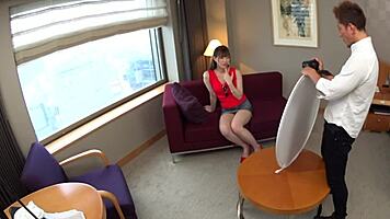 【極秘】高身長で巨乳の日本人大学生のモデルオーディション 1