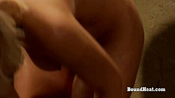 Lesbian Slave Washes Her Body And Rubs Whipping Scars