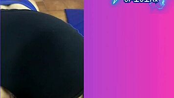 i went to the gym and didnt see that my shorts were ripped and i felt when my trainer pushed me - sol megan fire