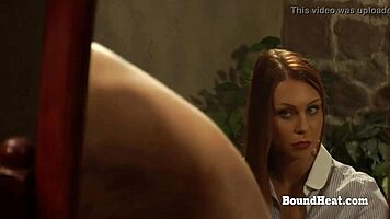 Lesbian Slave Washes Her Body And Rubs Whipping Scars