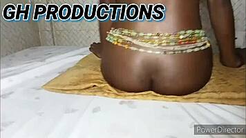 Little African Teen Slut Gets Her Tight Ass Hole Played With and Twerks for Daddy!