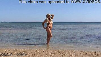 young german mom in an extreme bikini