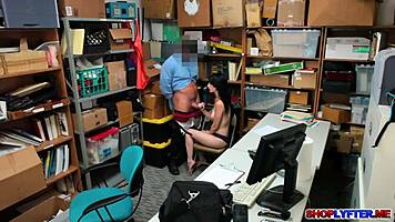 Shoplyfter Alex Harper With Perfect Tits Fucked In Office!