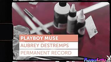 Blonde teen 18+ aubrey destremps stripping and showing off her perfect shapes