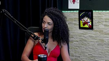 morena demonstrates her blowjob after saying she doesn't think about gangbang and was calm as personal trainer at gym - mia luz watch on sheer red