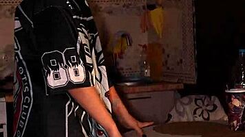 Stepsister and stepbrother realize they are inside a porn movie