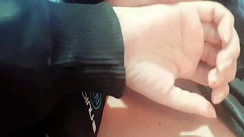 latina lesbian teen touches her tits and ass while recording for xvideos real amateur