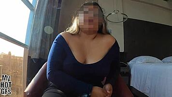 I pleaded to feel his hard dick bare in our sensual session