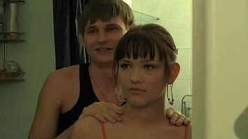 Kveta And Nikola's First Time In Shower
