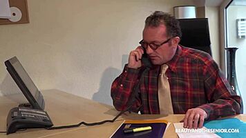 the horny young babe begged for a blowjob in the casting interview