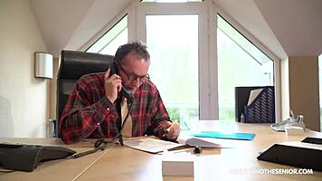 the horny young babe begged for a blowjob in the casting interview