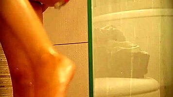 secretary milet shaves pussy under skirt on hidden cam