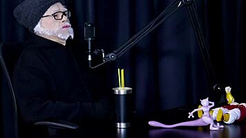 safada performs sensual stripper show revealing breasts after denying transsexual suggestion and recalling virginity loss