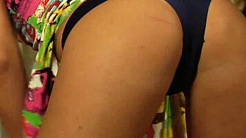 Bound Lesbian Slave Moans Loudly And Orgasms From Strapon Sex With Dominant Madame!