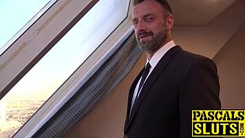 feed ariell aquinas jizz after anal doggystyle