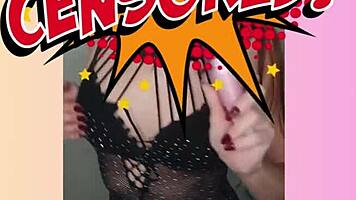 THE REAL STRIP TEASE OF THE MOST BEAUTIFUL REDHEAD ON SHEER - SOL MEGAN FIRE