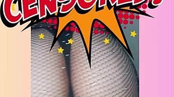 THE REAL STRIP TEASE OF THE MOST BEAUTIFUL REDHEAD ON SHEER - SOL MEGAN FIRE