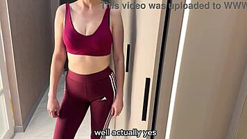 Horny Stepmom Fucked Me After She Saw Sex With My Girlfriend - Russian Amateur With Dialogue And English Subtitles