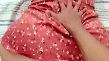 Young Brunette Latina With Big Tits And Ass Gets Fucked In Bedroom.