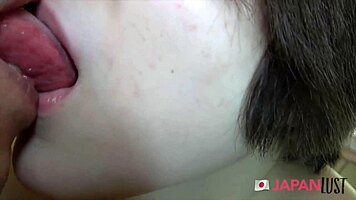 Short-haired japanese teen craves intense pleasure and fulfillment