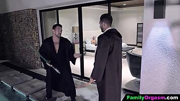 Familyorgasm - Fencer Step-Fathers Leading Their Stepdaughters to the Dark Side